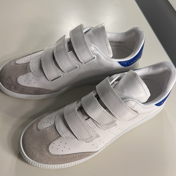 Gently wore Isabel Marant white and blue - Picture 9 of 10